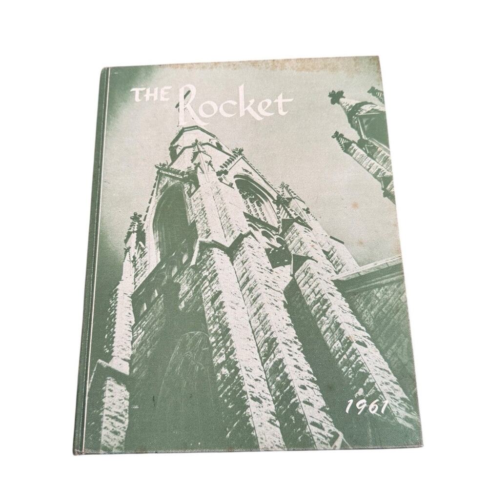 Yearbook 1961 St. Alphonsus Rock High School St Louis Missouri MO Rocket Signed